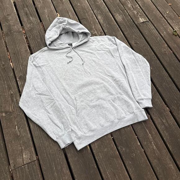 Vintage VTG Heather Grey Hoodie - Picture 5 of 8